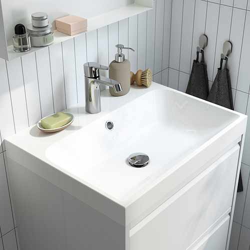 ÄNGSJÖN / BACKSJÖN, Sink cabinet with 2 drawers without tap. 6 of 7 open dialog