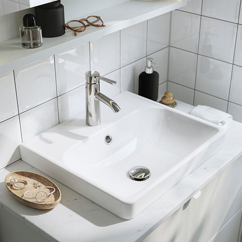 HAVBÄCK / ORRSJÖN, sink cabinet with drawers and DALSKÄR tap. 6 of 8 open dialog