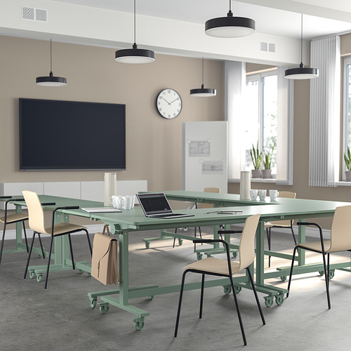 MITTZON, mesa plegable con ruedas. 5 de 14 abrir diálogo