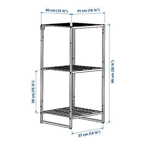 JOSTEIN, shelving unit. 4 of 4 open dialog