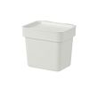 HÅLLBAR bin with lid 