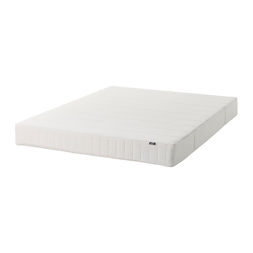 TÄLLÅSEN, upholstered bed frame with mattress. 12 of 14 open dialog