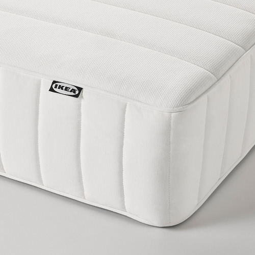 TÄLLÅSEN, upholstered Queen bed with mattress. 12 of 16 open dialog