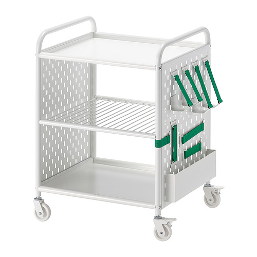 BRÄNNBOLL, shelf unit on casters. 2 of 6 open dialog