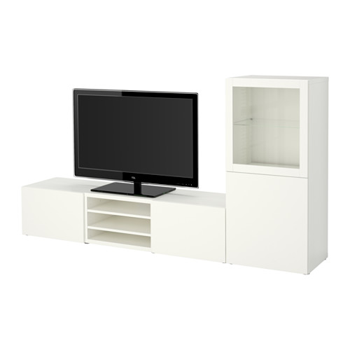 BESTÅ, TV storage combination with drawer rail, soft close. 1 of 8 open dialog
