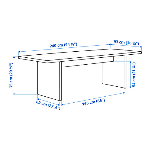 BERGSHYTTAN, dining table. 6 of 6 open dialog