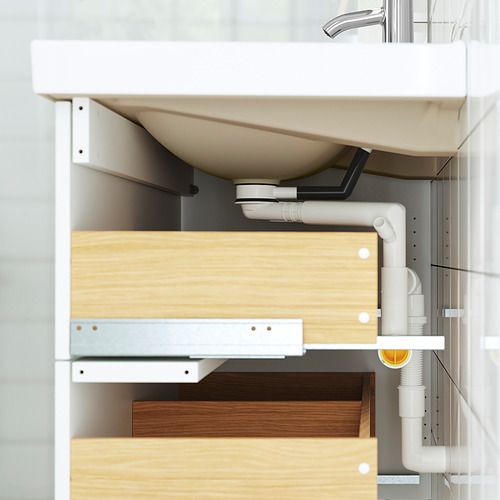 HAVBÄCK / ORRSJÖN, sink cabinet with drawers and DALSKÄR tap. 5 of 7 open dialog