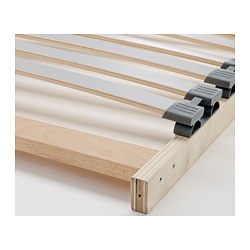 Measurement Illustration - IDANÄS bed with storage