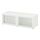Select colour variation: White / GLASSVIK light green frosted glass