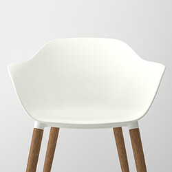 Measurement Illustration - DOCKSTA/GRÖNSTA table and 4 armchairs