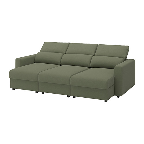MALMKÖPING, 3 seat sofa with chaise longue. 2 of 7 open dialog