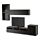 Current variation: Black-brown / Hanviken-Sindvik black-brown clear glass
