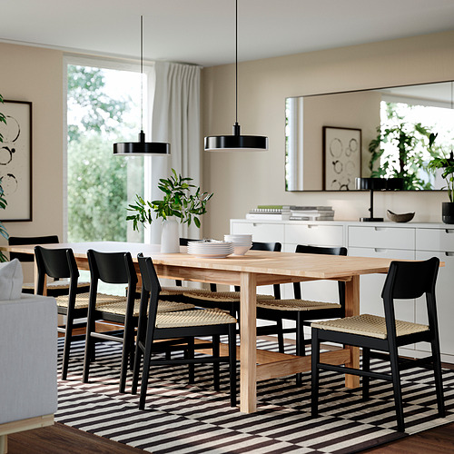 KARSKÄR / SKANSNÄS, mesa con 8 sillas. 2 de 6 abrir diálogo