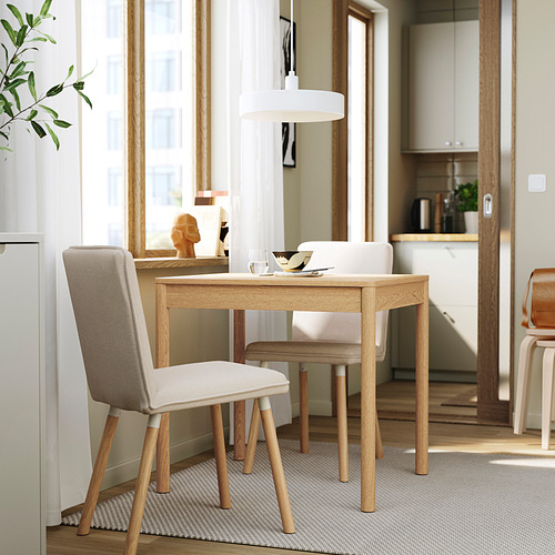 TONSTAD, extendable dining table. 2 of 5 open dialog