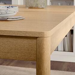 Measurement Illustration - TONSTAD extendable table and 4 chairs