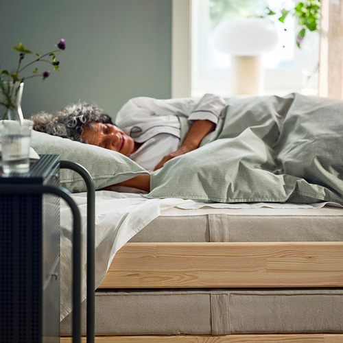 VANNAREID, pocket spring mattress. 5 of 9 open dialog