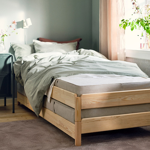 VANNAREID, pocket spring mattress. 2 of 9 open dialog