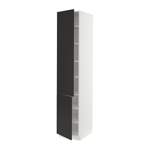 SEKTION, high cabinet with shelves/2 doors. 1 of 4 open dialog