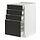 Select colour variation: white/Nickebo matte anthracite
