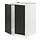 Select colour variation: white/Nickebo matte anthracite