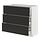 Select colour variation: white/Nickebo matte anthracite