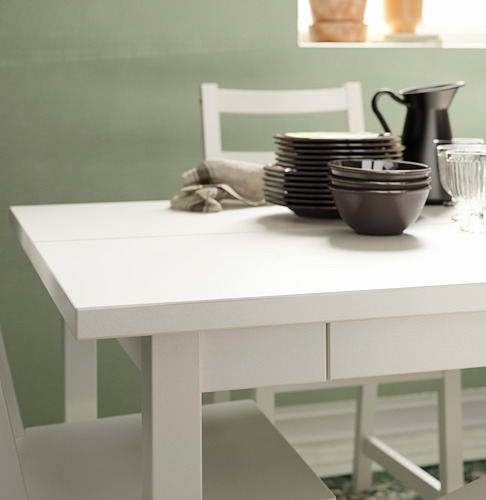 NORDVIKEN, mesa de comedor extensible. 3 de 5 abrir diálogo