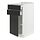 Select colour variation: white/Nickebo matte anthracite