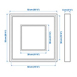 Measurement Illustration - SANNAHED frame