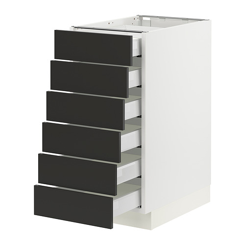 SEKTION / MAXIMERA, base cabinet 6 fronts/6 low drawers. 1 of 4 open dialog
