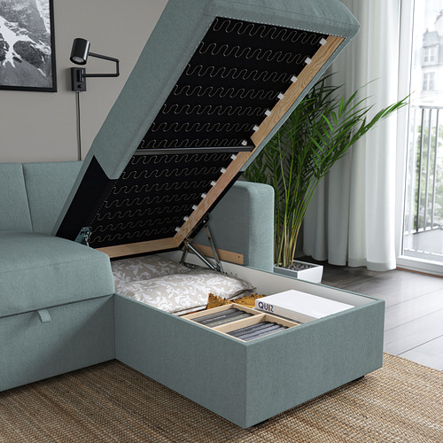 BÅRSLÖV, sofá cama 3 plazas con chaiselongue. 5 de 8 abrir diálogo