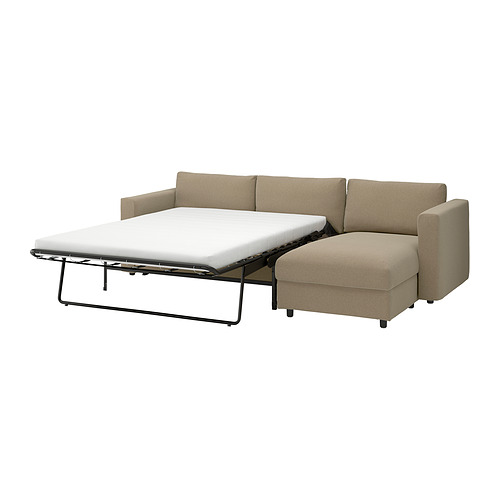 VIMLE, Sofá cama de 3 plazas con chaiselongue. 2 de 3 abrir diálogo