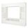 Select colour variation: LAPPVIKEN white / SINDVIK white clear glass