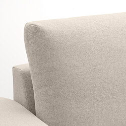 Measurement Illustration - VIMLE 3 seat sofa with wide armrests