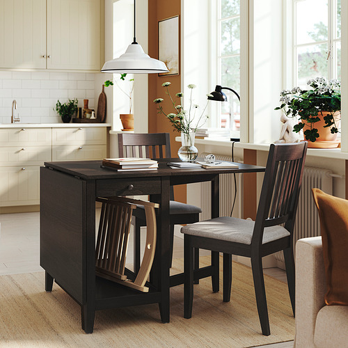 NÄSINGE, drop leaf dining table and 2 chairs. 2 of 11 open dialog