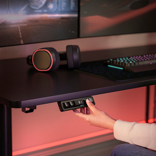 MÅLOMRÅDE, electric gaming desk sit/stand. 5 of 12 open dialog