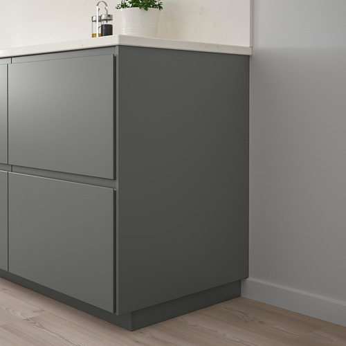Mueble de cocina FÖRBÄTTRA gris, moderno.