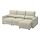 Current variation: with chaise longue/Tibbleby light beige