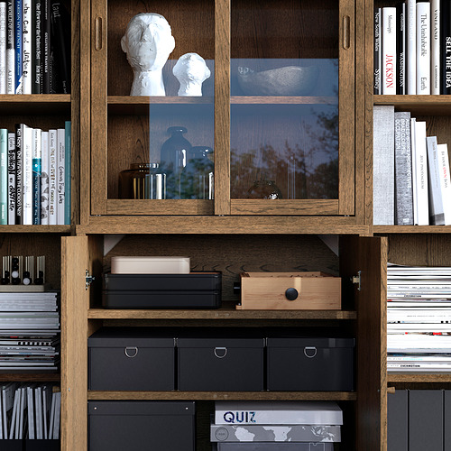 TONSTAD, storage with sliding glass doors. 3 of 5 open dialog