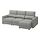 Select colour variation: with chaise longue/Tibbleby beige/grey