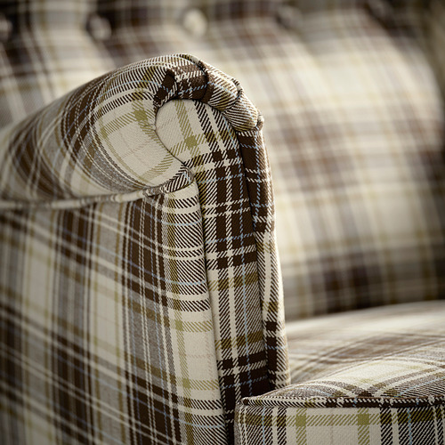 STRANDMON, wing chair with ottoman. 5 of 6 open dialog