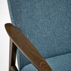 Measurement Illustration - EKENÄSET armchair and ottoman