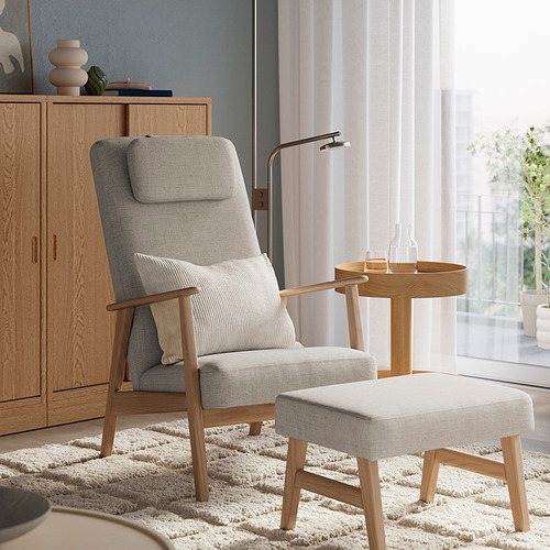 EKENÄSET, high back armchair. 2 of 5 open dialog