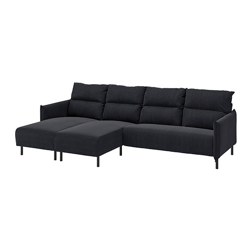 MANNARP, sectional 4-seat with chaise . 1 of 11 open dialog