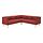 Select colour variation: Gunnared brown-red