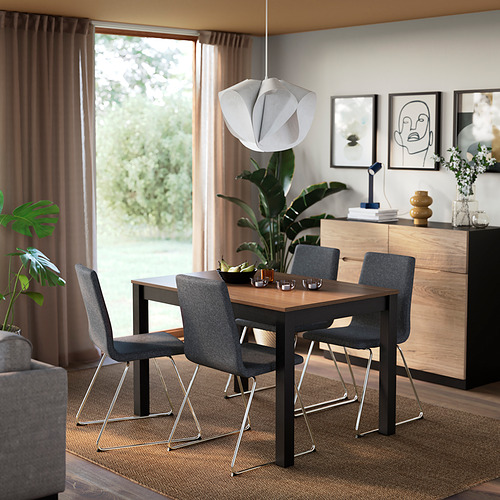 ÅLHULT / LILLÅNÄS, dining table and 4 chairs. 2 of 5 open dialog
