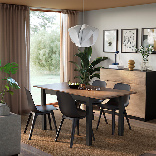 ÅLHULT / ODGER, mesa de comedor extensible y 4 sillas. 2 de 6 abrir diálogo