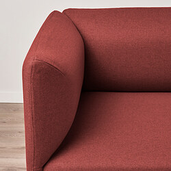 Measurement Illustration - LILLEHEM 3 seat modular sofa with side table
