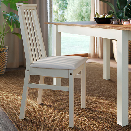 ÅLHULT, extendable dining table and 6 chairs. 6 of 9 open dialog