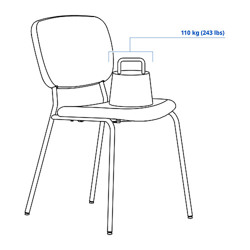LISABO / VIHALS, table and 4 chairs. 11 of 12 open dialog
