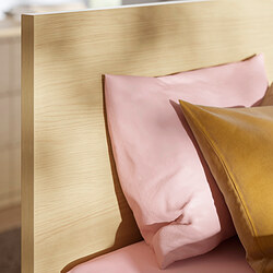 Measurement Illustration - STORKLINTA bed frame with 2 storage boxes